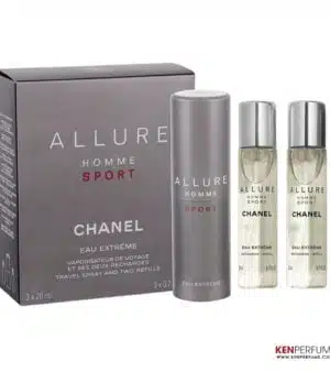 Chanel Allure Homme Sport Cologne  Eau de Cologne   2 refills   Makeupuk