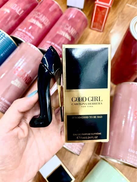 CAROLINA HERRERA - Good Girl EDP Supreme 7ml Mini ( Guốc Đen Vàng ) Nữ