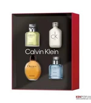 Set Nước Hoa Unisex Calvin Klein 4 Món Mini 15ml