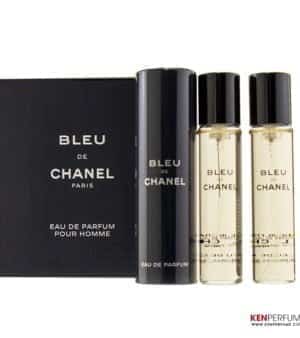 Set Nước Hoa Nam Chanel Bleu de Chanel EDP 3x20ml