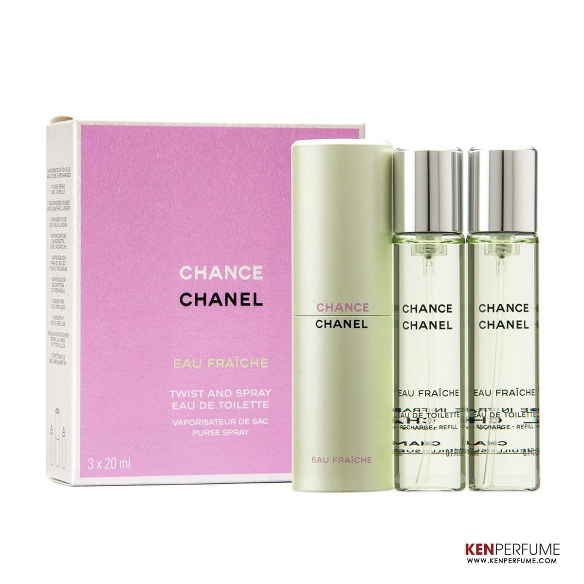 Nước hoa nữ Chanel Chance Eau Fraiche EDT chính hãng  Hadi Beauty