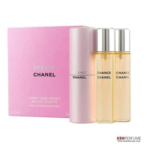 Set Nước Hoa Nữ Chanel Chance EDT 3x20ml