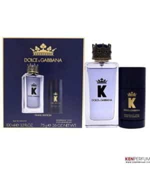 Set Nước Hoa Nam Dolce&Gabbana King EDT (100ml + LKM 75g)