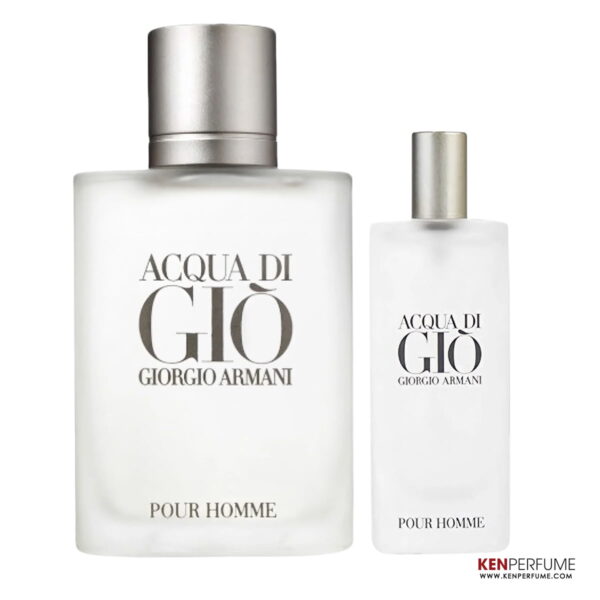 Set Nước Hoa Nam Giorgio Armani Acqua Di Giò EDT ( 100ml + 15ml)