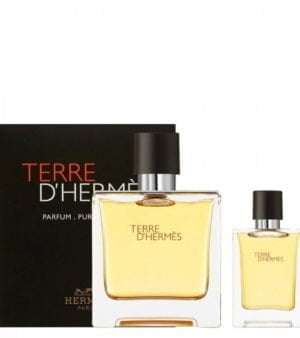 Set Nước Hoa Nam Hermès Terre d’Hermes Parfum (75ml + 12.5ml)