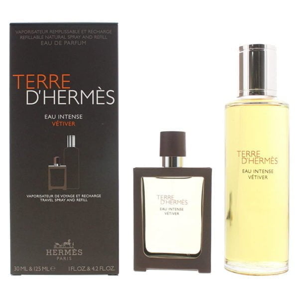 Set Nước Hoa Nam Hermès Terre d’Hermes Parfum (Refill 125ml + 30ml)