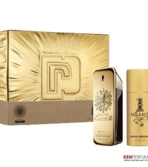 Set Nước Hoa Nam Paco Rabanne One Million Parfum (100ml + LKM 150ml)