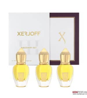Set Nước Hoa Unisex Xerjoff Gift Set 3 món Mini 15ml (Naxos + Alexandria II + Golden Dallah)