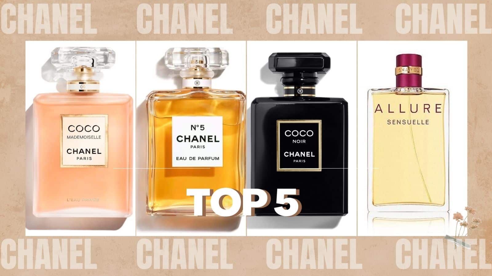 Top 5 mùi hương nước hoa Chanel được yêu thích nhất